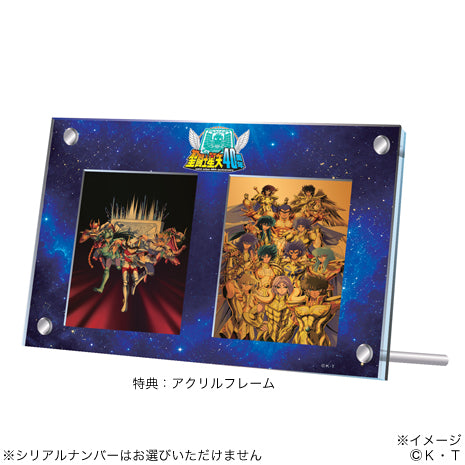 Gold Card Saint Seiya 40th Anniversary Bronze & Gold Ver. TVA A Regler A Reception 100 World Limited