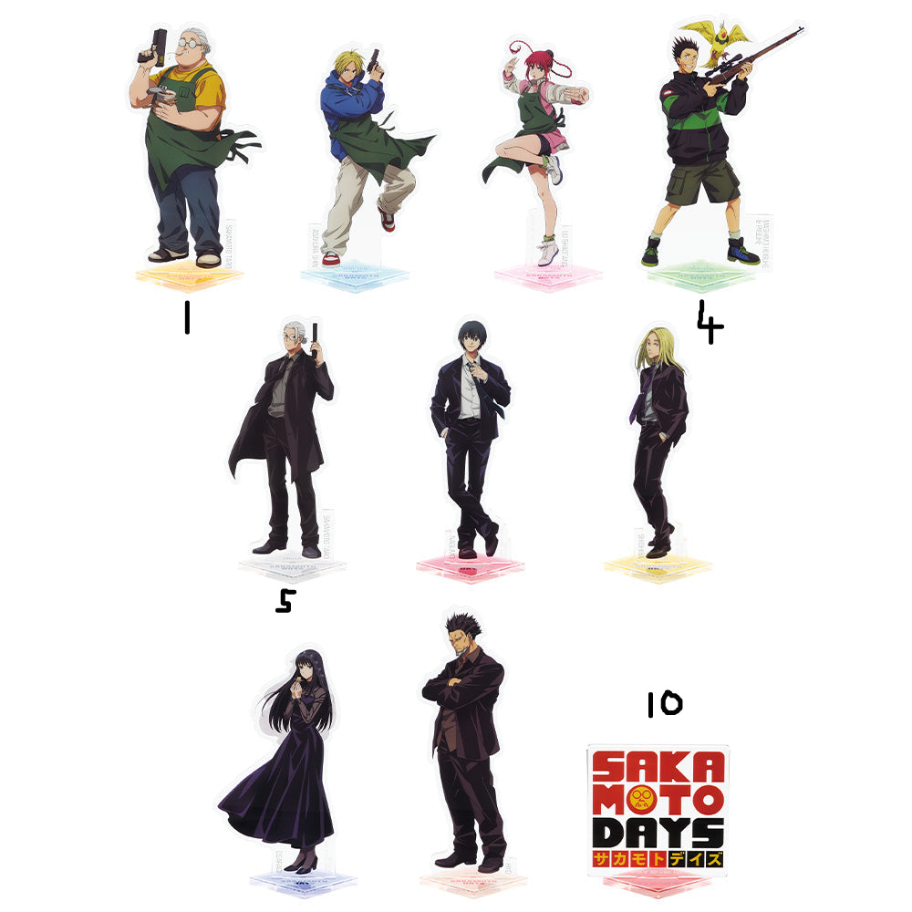 Acrylique Stand Sakamoto Days (F) Ichiban Kuji Sakamoto Days Vol.1