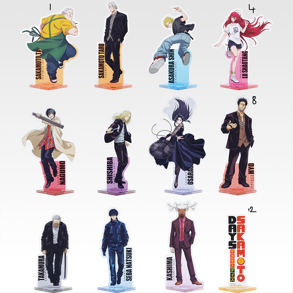 Acrylique Stand Sakamoto Days (I) Ichiban Kuji Sakamoto Days Vol.02 Au Choix