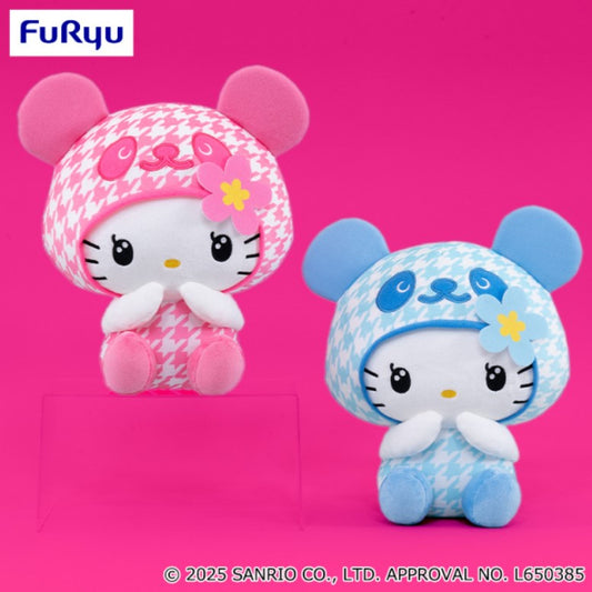 Peluche Hello Kitty Panda Ver. Furyu Sanrio