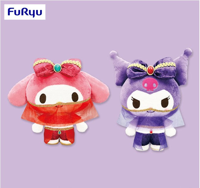 Peluche Hello Kitty & Kuromi Halloween Ver. Furyu Sanrio