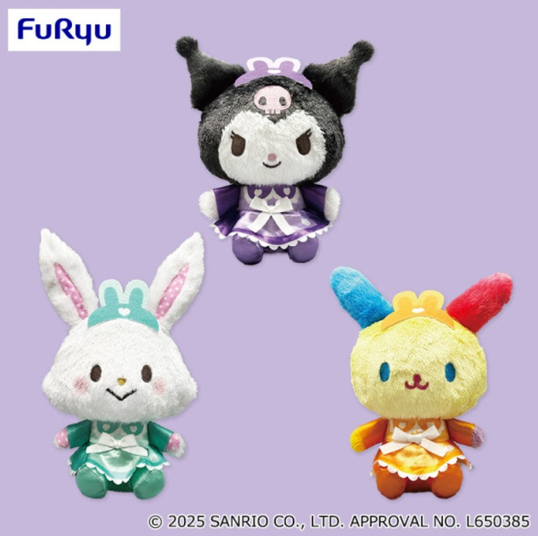 Peluche Kuromi Nurse Ver. Furyu Sanrio a tua scelta