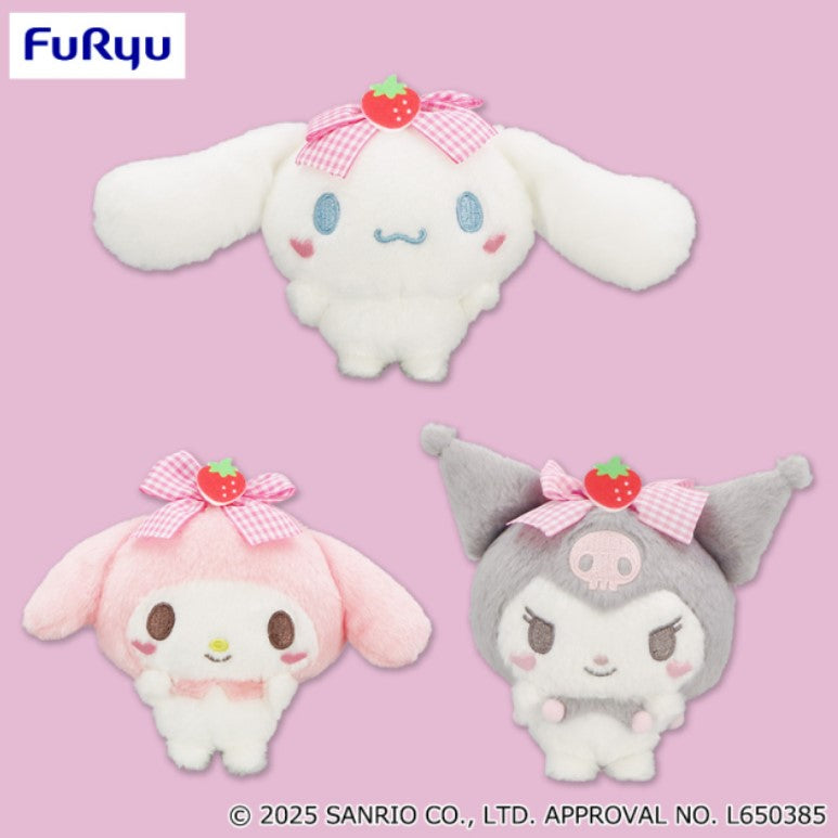 Peluche Kuromi Strawberry Ver. Sanrio Au Choix