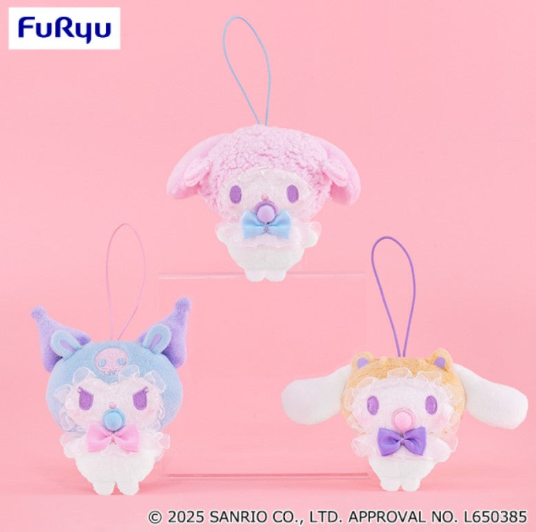 Peluche Kuromi Sugar Party Ver. Furyu Sanrio Au Choix