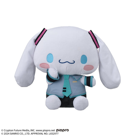 Peluche Cinnamoroll Hatsune Miku Ver. Luminasta Sanrio