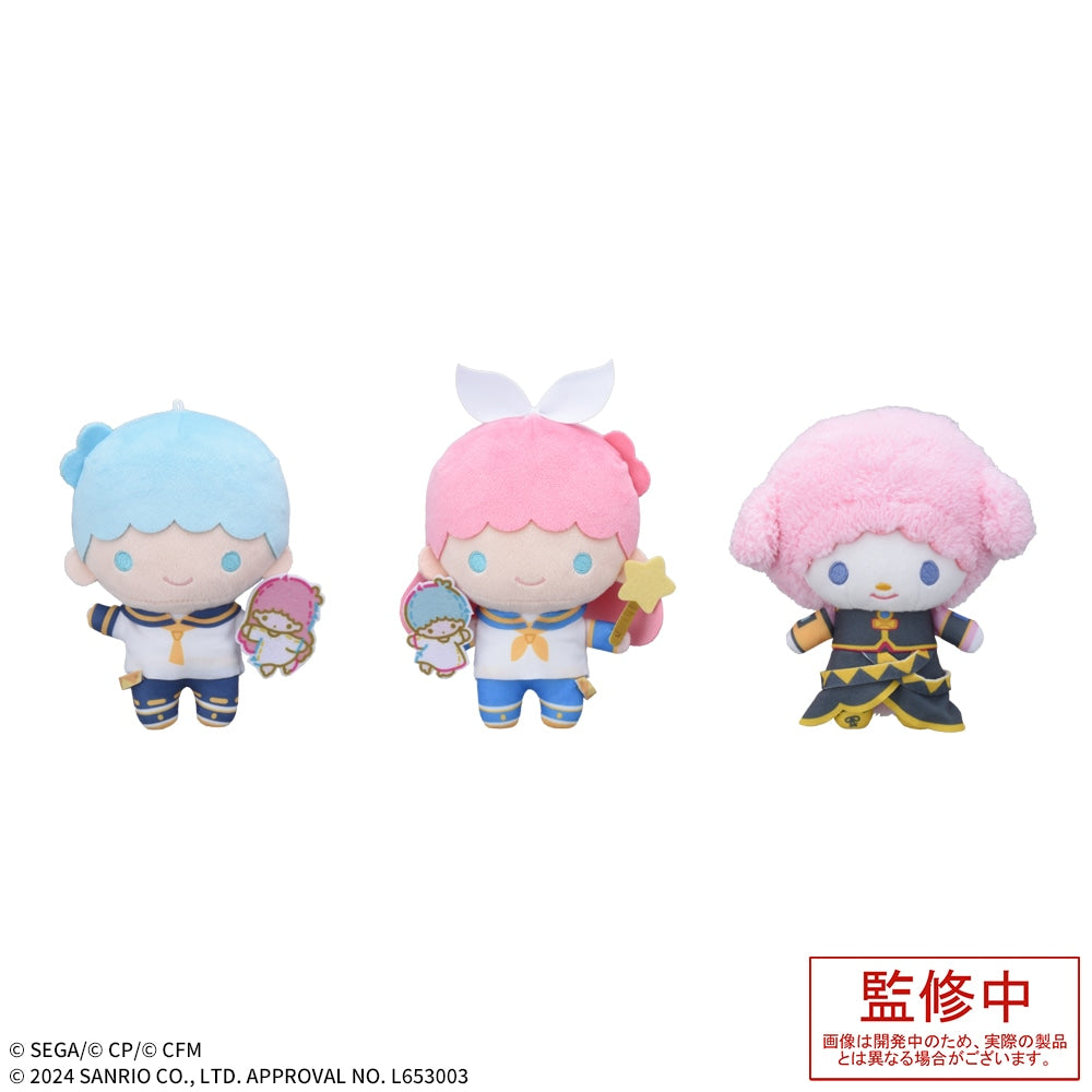 Peluche Hello Kitty x Hatsune Miku Vol.02 Luminasta Hatsune Miku x Sanrio 