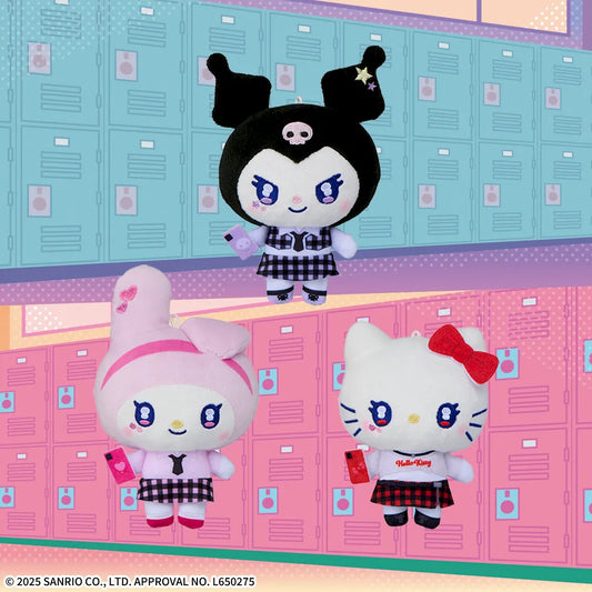 Peluche Kuromi Glow Up in School Vol.02 Sanrio