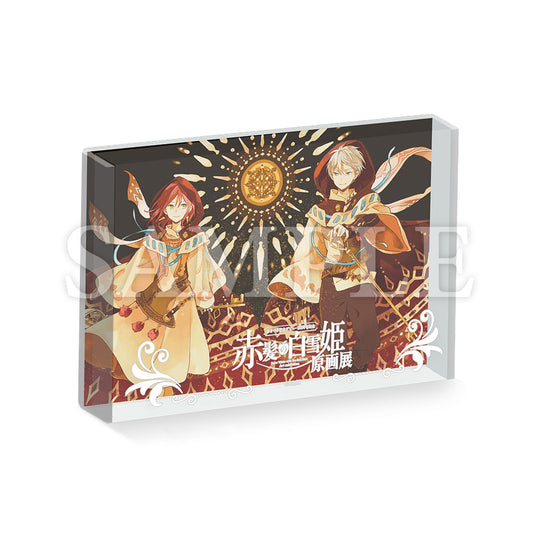 Bloc Acrylique Akagami No Shira Yuki Hime 20th Anniversary