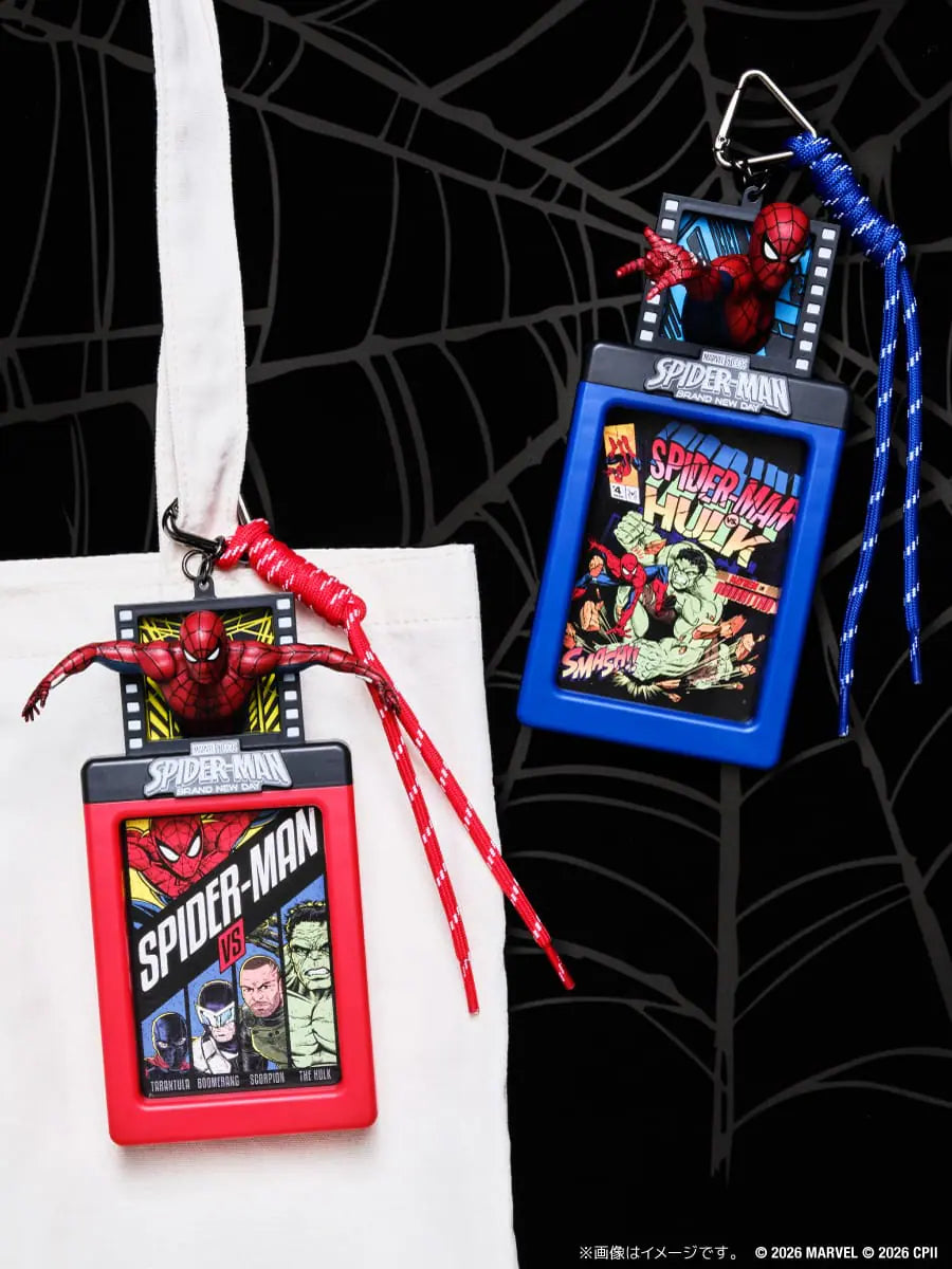 Porte-carte Spiderman (C) Happy Kuji Spiderman Brand New Day Set Complet