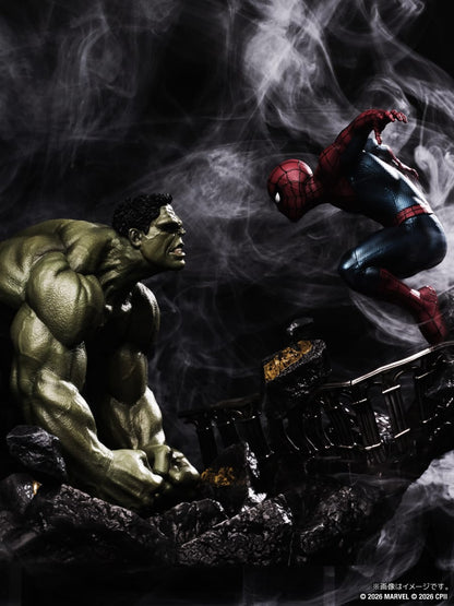 Figurine Spiderman & Hulk (Last One) Happy Kuji Spiderman Brand New Day