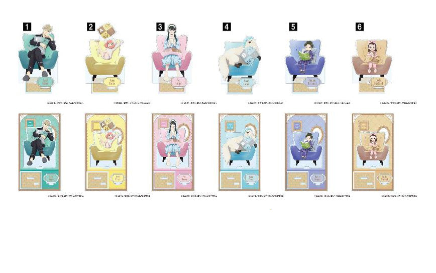 Acrylique Stand Spy x Family December 2025 Ver. Spy x Family Au Choix