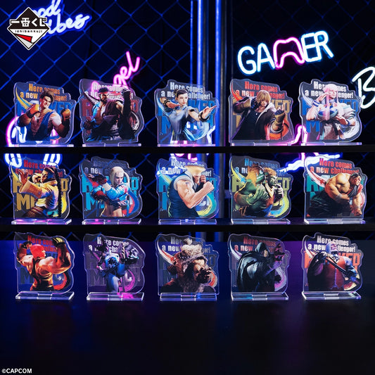 Acrylique Stand Street Fighter (F) Ichiban Kuji Street Fighter 6 Au Choix