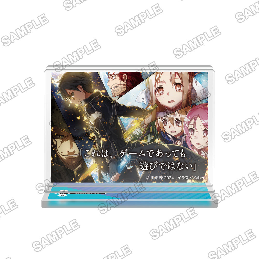 Acrylique Stand Sword Art Online Words Ver.