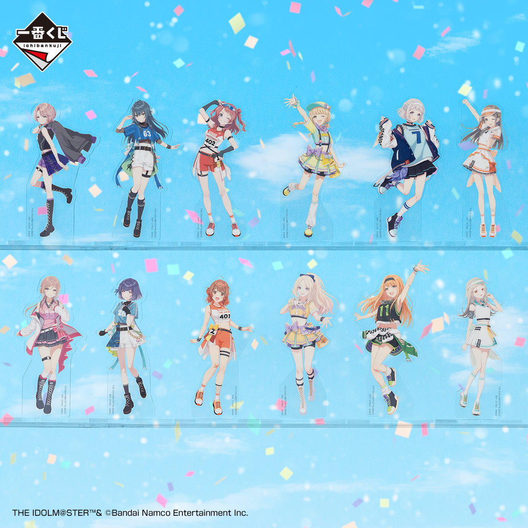 Acrylique Stand The Idolmaster (H) Ichiban Kuji The Idolmaster Vol.02