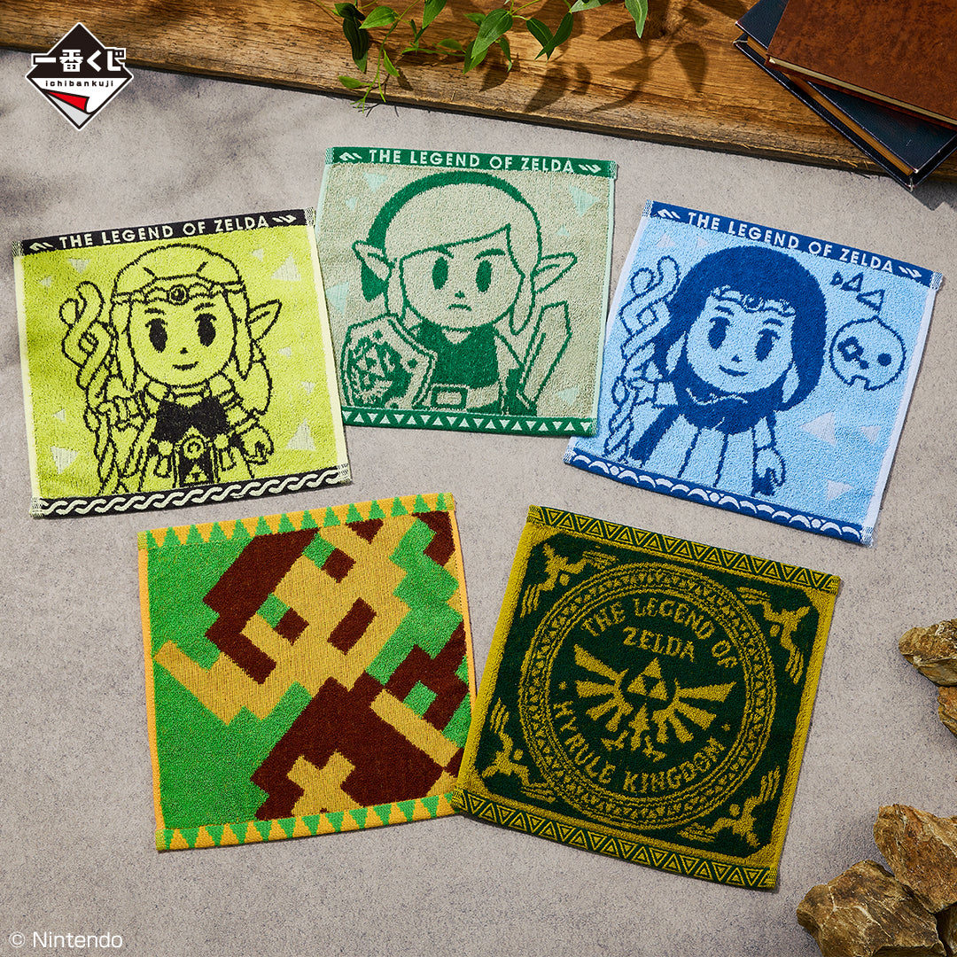Serviette The Legend of Zelda (E) Ichiban Kuji Treasure of Hyrule Set Complet