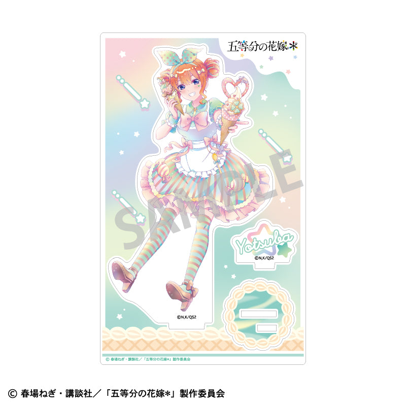 Acrylique Stand The Quintessential Quintuplets Ice Cream Shop Ver. Au Choix