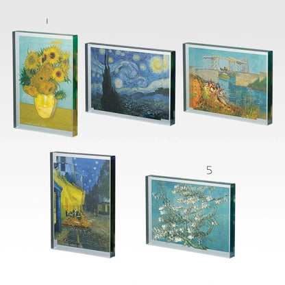 Bloc Acrylique Vincent Van Gogh (G) Ichiban Kuji Vincent Van Gogh Au Choix