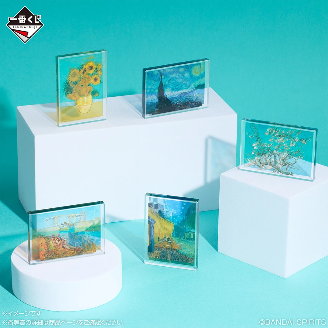 Bloc Acrylique Vincent Van Gogh (G) Ichiban Kuji Vincent Van Gogh Au Choix