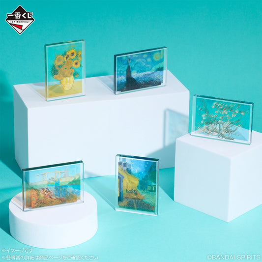 Bloc Acrylique Vincent Van Gogh (G) Ichiban Kuji Vincent Van Gogh Au Choix