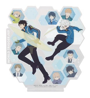 Acrylique Stand Ver.A Ichiban Kuji Cross World Trigger The Boundaries for your Own Goals!