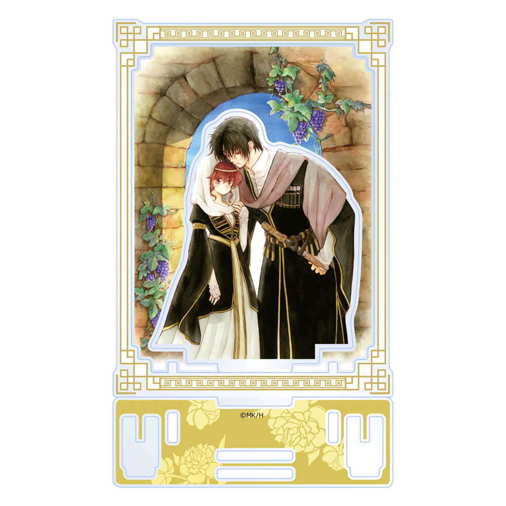 Acrylique Stand Yona & Son en Georgie Hak Akatsuki no Yona 20th Anniversary Exhibition