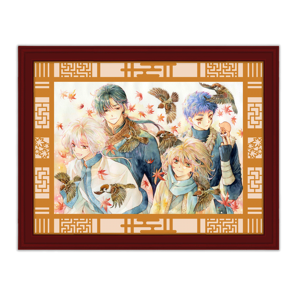 Tableau Dedicacee Akatsuki no Yona 20th Anniversary Exhibition Au Choix