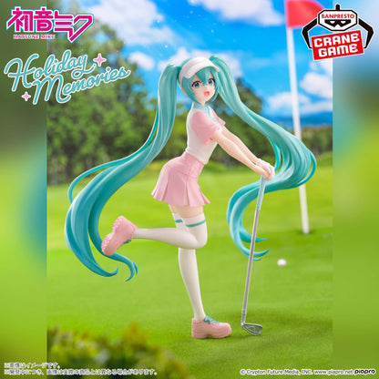 Figurine Hatsune Miku Holiday Memories - Golf -  Hatsune Miku