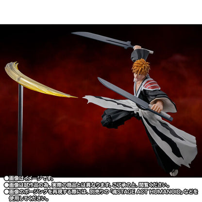 Figurine Kurosaki Ichigo - Two Swords Zangetsu - S.H. Figuarts Bleach