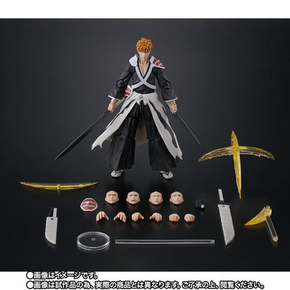 Figurine Kurosaki Ichigo - Two Swords Zangetsu - S.H. Figuarts Bleach