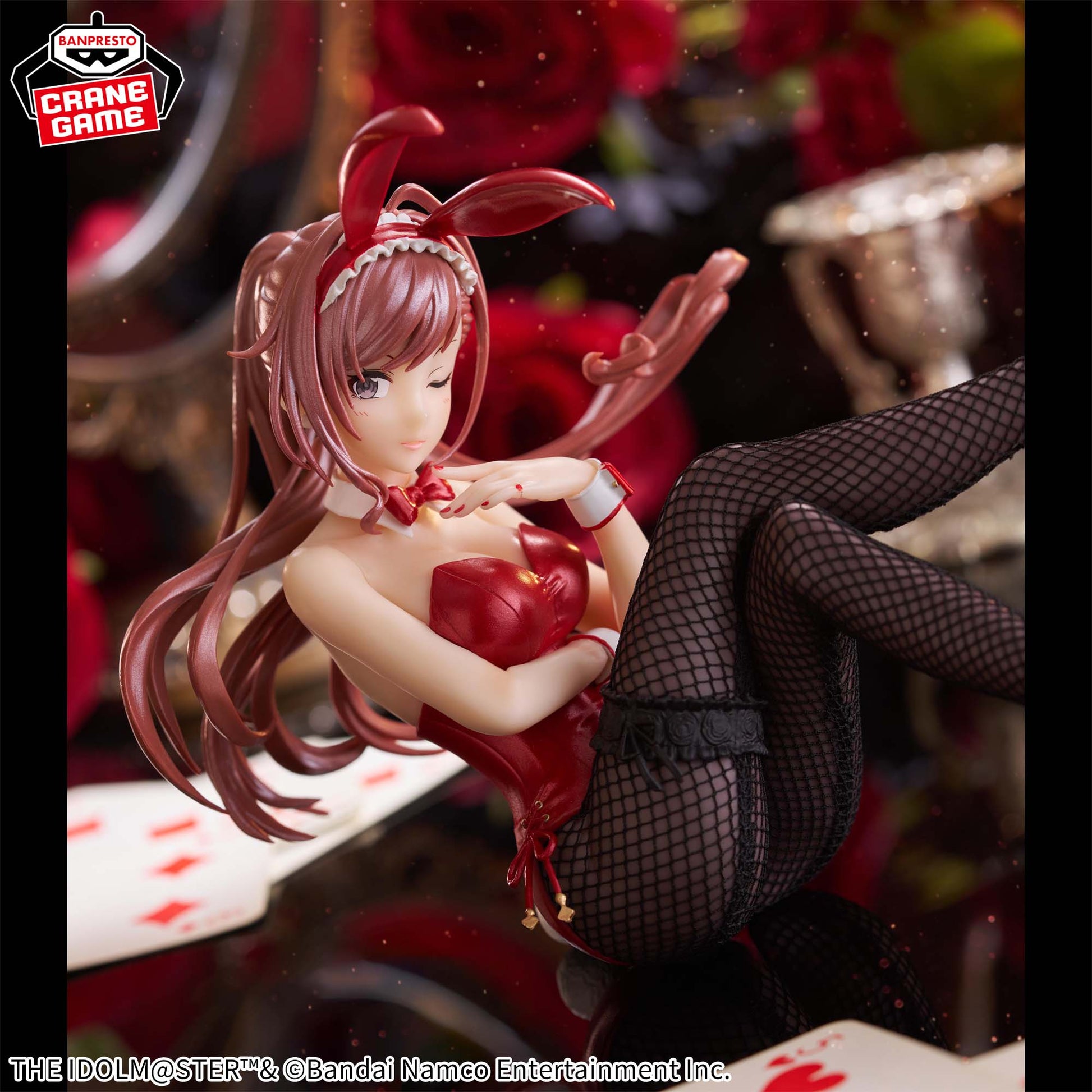 Figurine Natsuha Arisugawa - Fascination and Stockings Shiny Colors Espresto Repaint Ver. The Idolmaster