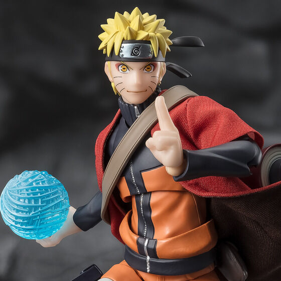 Figurine Uzumaki Naruto Sage Mode - The savior of Konoha who inherits his master's will - S.H. Figuarts Naruto Shippuden