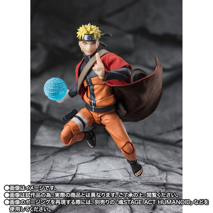 Figurine Uzumaki Naruto Sage Mode - The savior of Konoha who inherits his master's will - S.H. Figuarts Naruto Shippuden