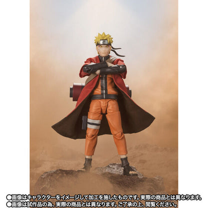 Figurine Uzumaki Naruto Sage Mode - The savior of Konoha who inherits his master's will - S.H. Figuarts Naruto Shippuden