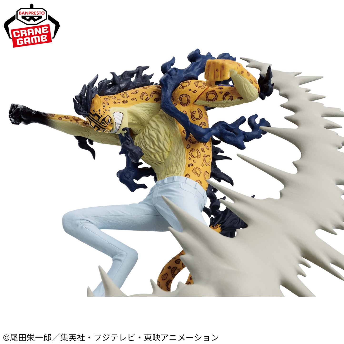 Figurine Rob Lucci Neko no Mi Model: Leopard Awakening Form Vs Luffy Gear 5 Senkou Scenic View One Piece Combo Set