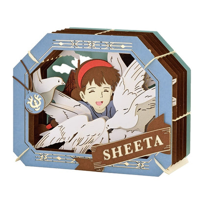 Paper Theater Sheeta PT-329 Laputa,le Chateau dans le Ciel Ghibli