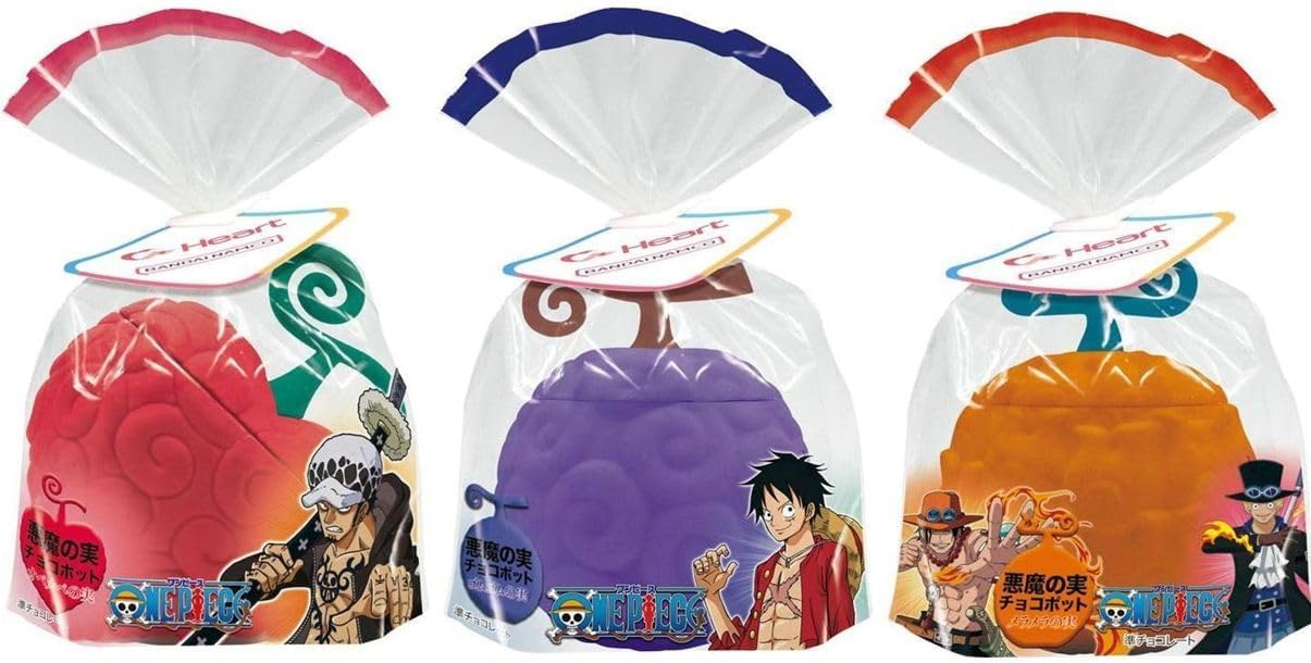 Chocolat Hito Hito & Ope Ope & Mera Mera no Mie One Piece 15Pcs