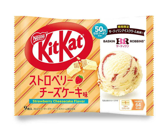 KitKat x Baskin Robbins Strawberry Cheesecake 9Pcs