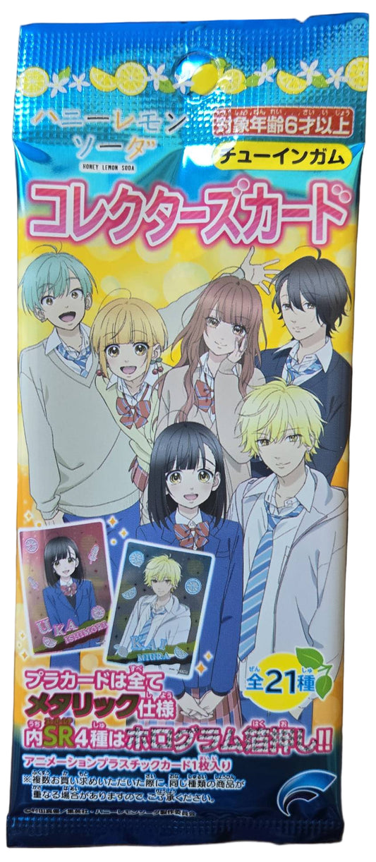 Booster Honey Lemon Soda 1 Card & Candy Honey Lemon Soda
