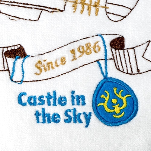 Mini Serviette Laputa Story Le château dans le ciel Ghibli