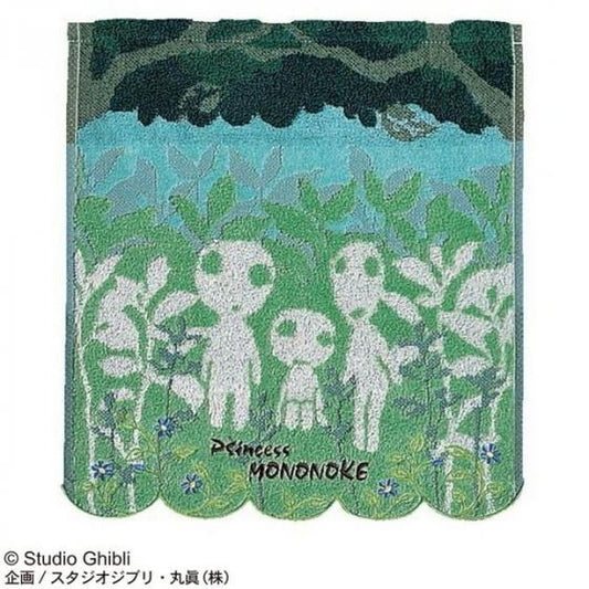 Serviette de toilette Princesse Mononoke Kodama Forest Ghibli