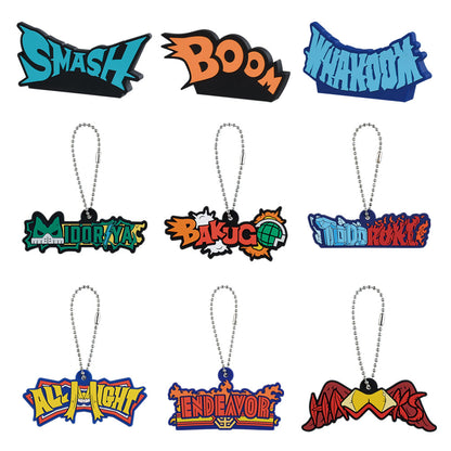 Porte-clefs My Hero Academia (E) Ichiban Kuji My Hero Academia The Power of Weaving Bonds Set Complet