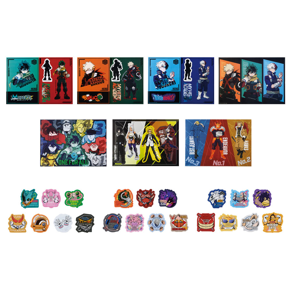 Stickers My Hero Academia (G) Ichiban Kuji My Hero Academia The Power of Weaving Bonds Set Complet