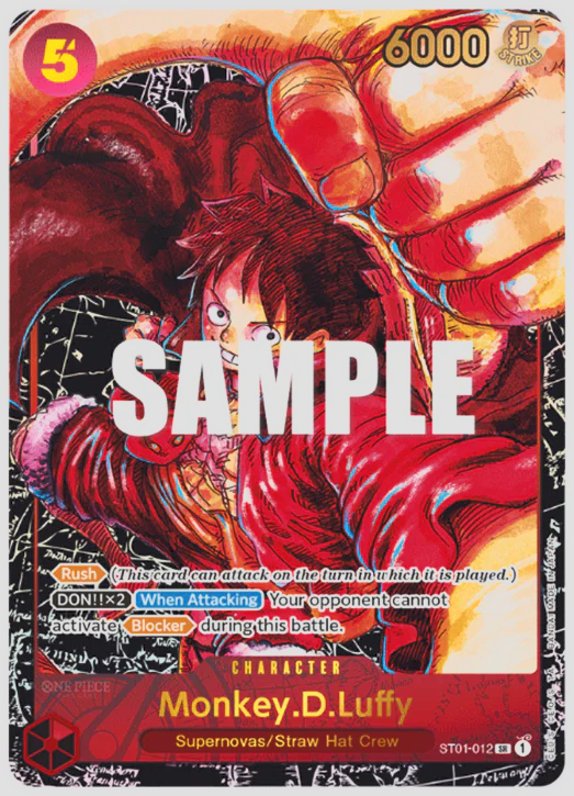 ST01-012 SR 1st Anniversary Special card One Piece Card Game